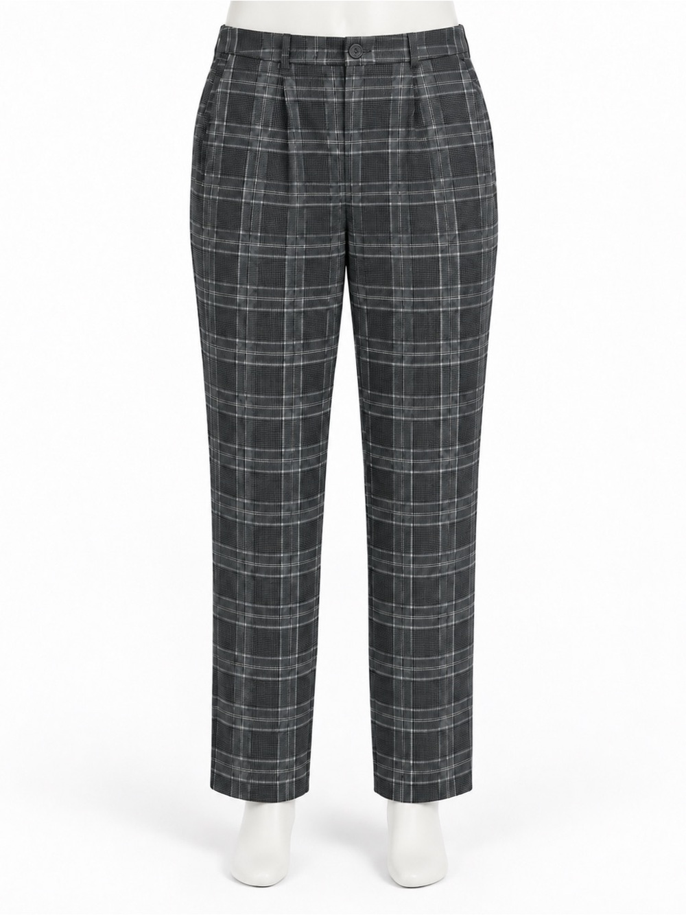NWT Old Navy Taylor Extra High Rise Plaid Straight Leg Trousers Size S